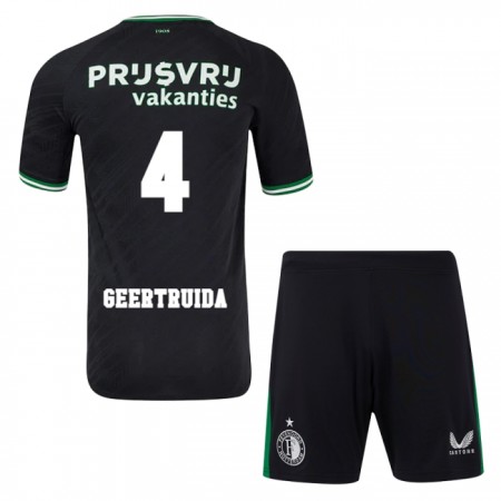 Feyenoord Rotterdam Geertruida 4 Venkovní 2024-25 - Dětské Fotbalové Dresy (S/S) Feyenoord Rotterdam Geertruida 4 Venkovní 2024-25 - Dětské Fotbalové Dresy (S/S)